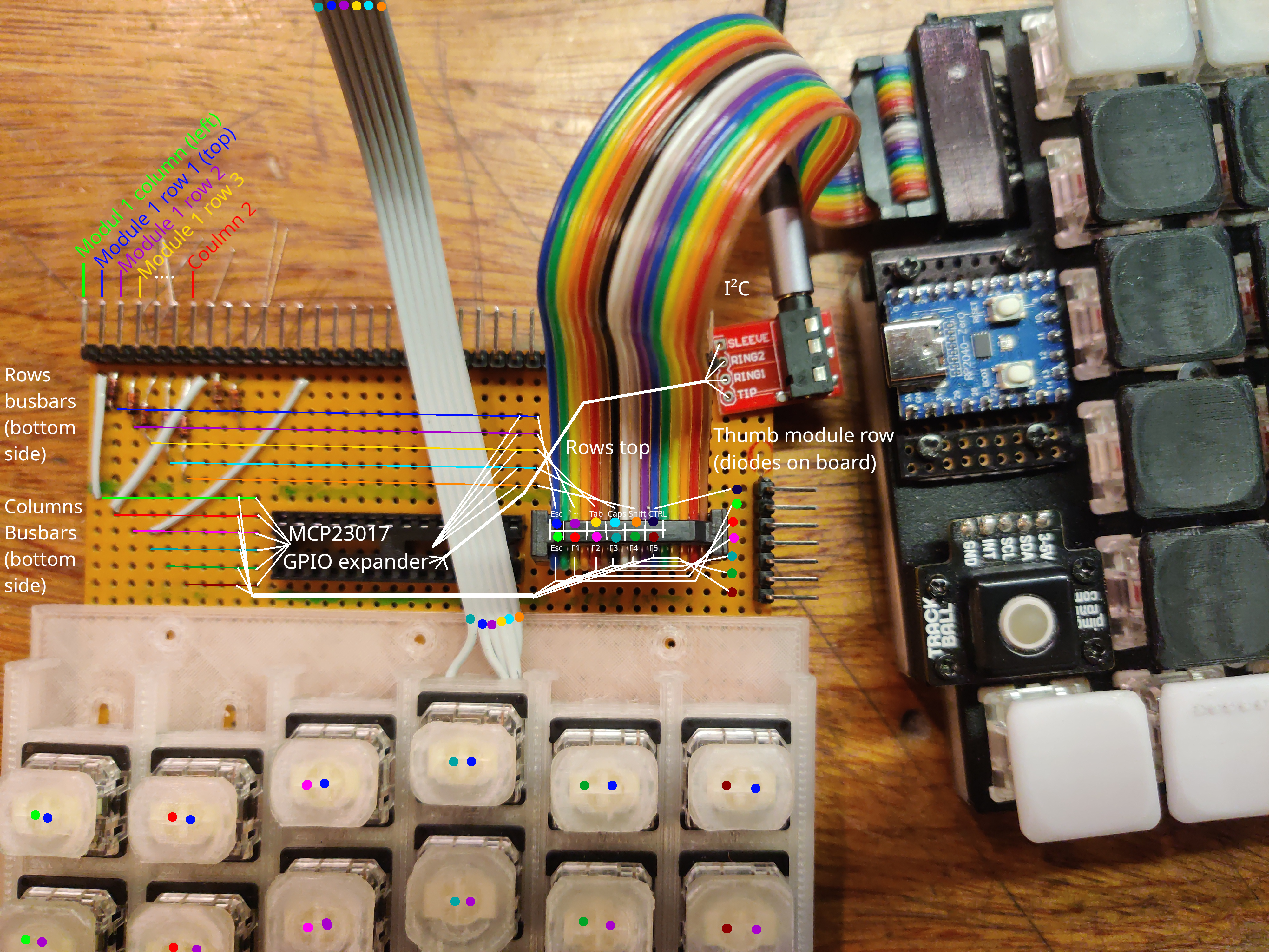 Left side wiring diagram